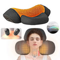 Elektrisk nakkemassager med varme i minimalistisk design