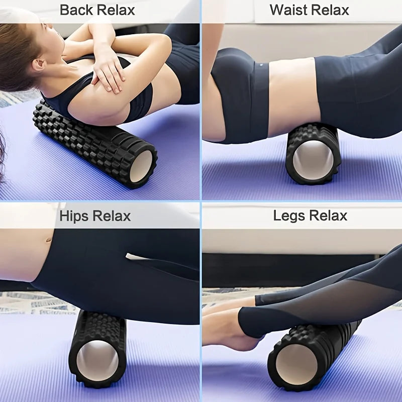 EVA foam roller 30 cm til yoga og pilates
