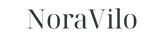 NoraVilo skincare brand wordmark